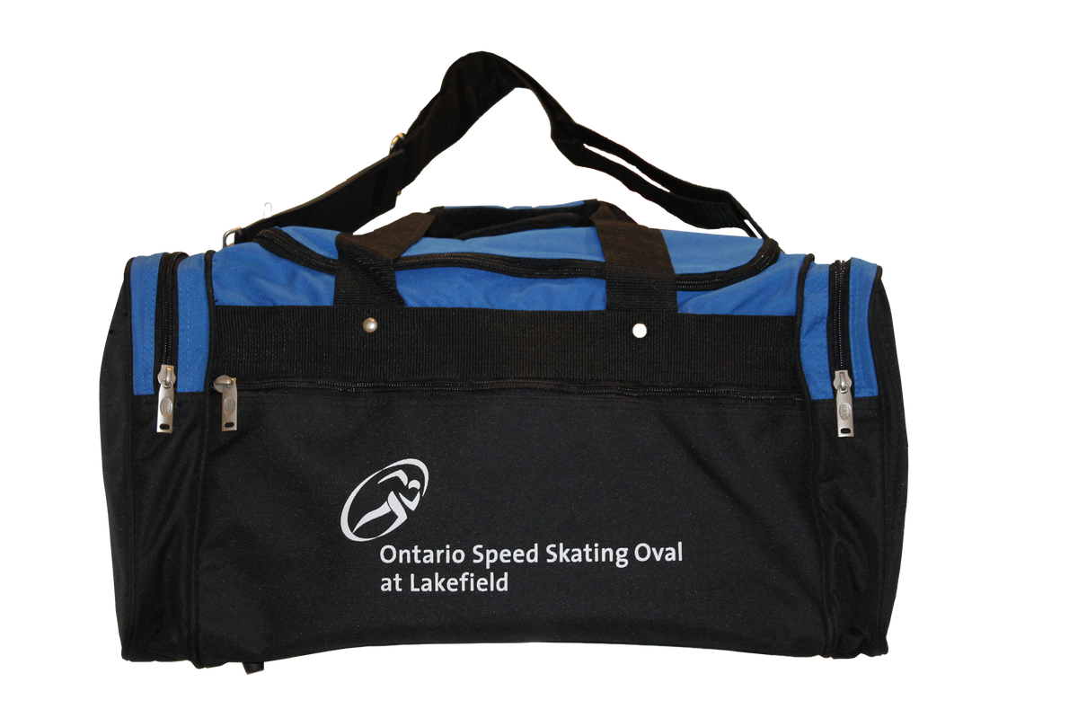 Ontario Speed Skating Oval Duffle Bag Lakefield, Ontario