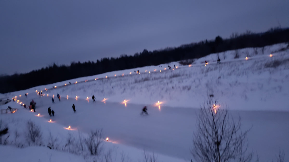 2024 Candlelight Skate Ontario Speed Skating Oval