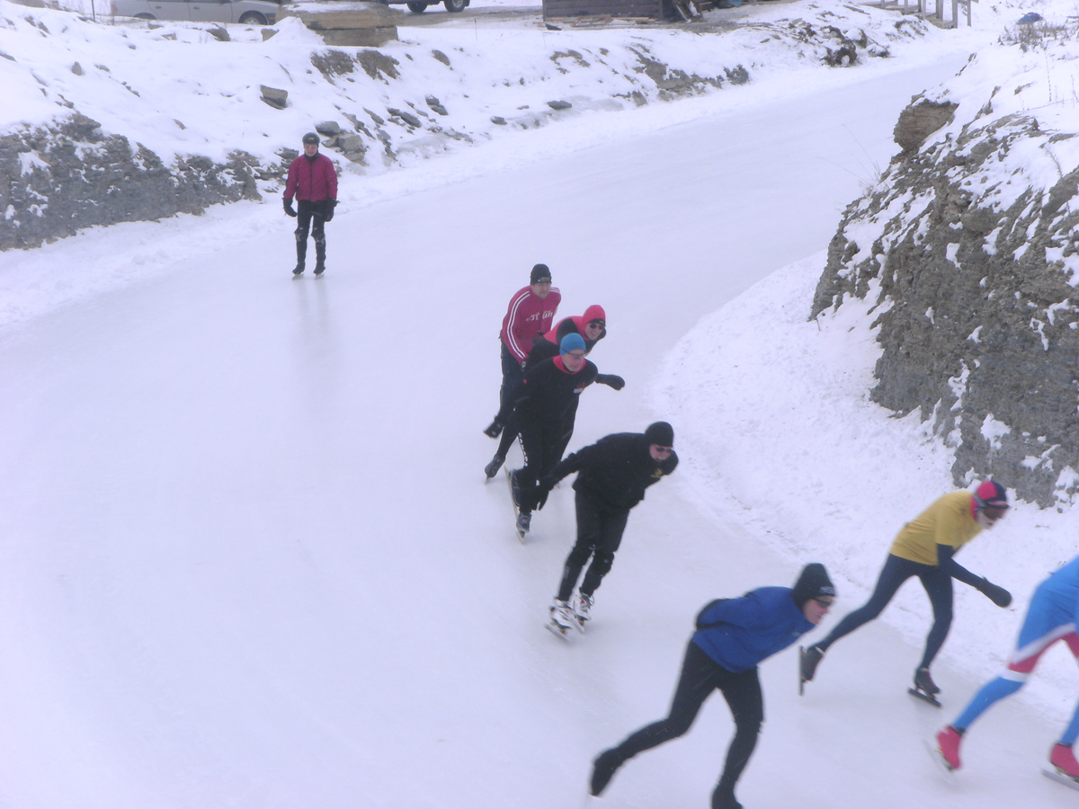 Ontario Speed skating Oval Men's Clothing Support the Oval Ontario